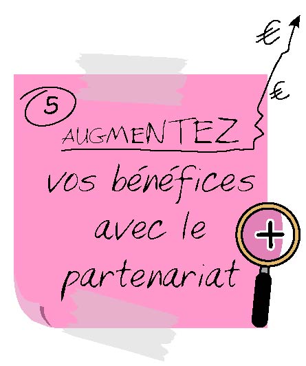 Augmentez vos bénéfices avec le partenariat. Démarchez des entreprises et proposez leur d'insérer un encart avec leur logo et des liens vers leur site Internet. Elles pourront ainsi faire de la publicité à un prix modique , et peaufiner leur image de marque à moindre coût.